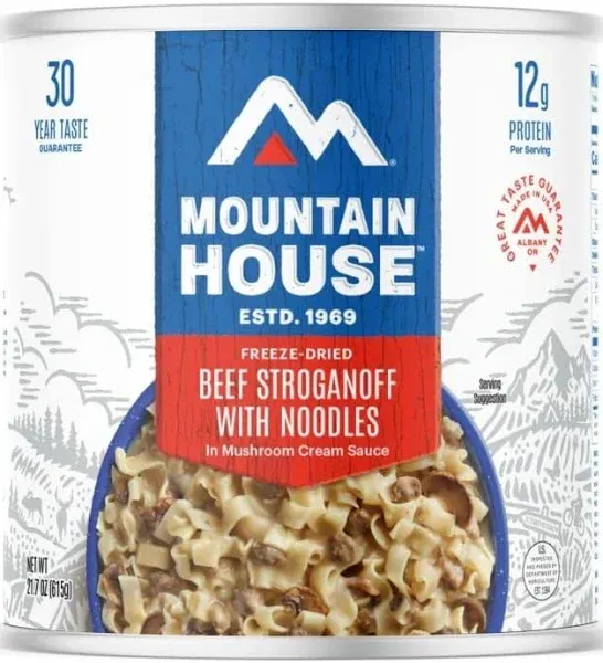 Mountain House Beef Stroganoff with Noodles