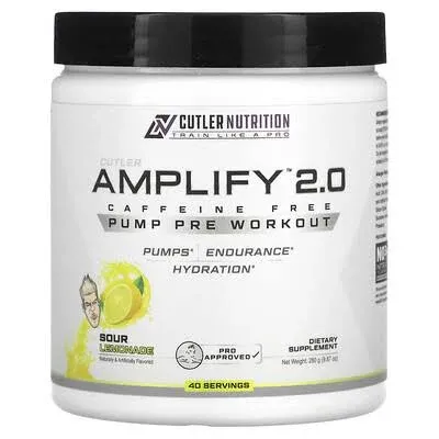 Cutler Nutrition Amplify 2.0 Pump Pre Workout