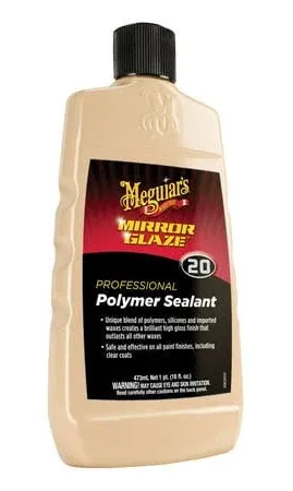 Meguiar's M2116 Mirror Glaze Synthetic Sealant 2.0, 16 .oz, Liquid