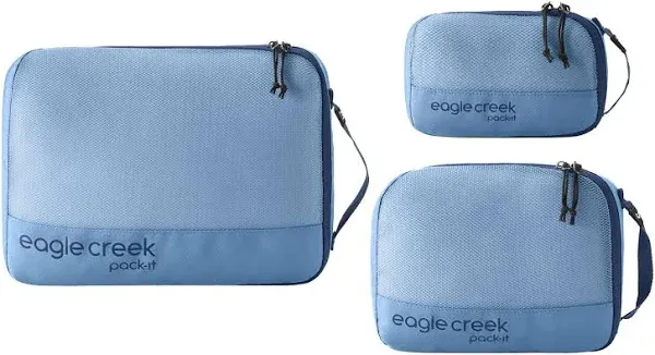 Eagle Creek Pack-It Isolate and Reveal Packing Cubes Set - Durable, Ultra-Lightweight and Water-Resistant Ripstop Fabric