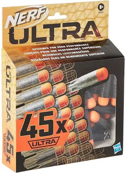 Nerf Ultra 45-Dart Refill Pack - Includes 45 Official Nerf Ultra Darts - Compatible Only with Nerf Ultra Blasters