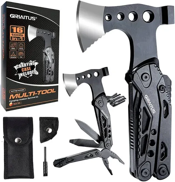 GIRIAitus Camping Multitool Accessories Gifts for Men Dad