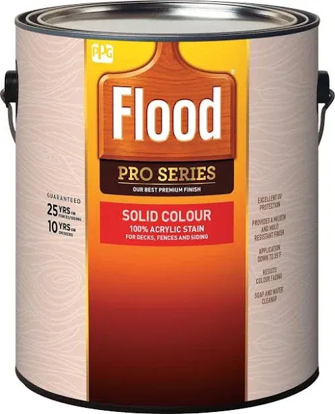 Flood Pro Series Solid Color Acrylic Stain