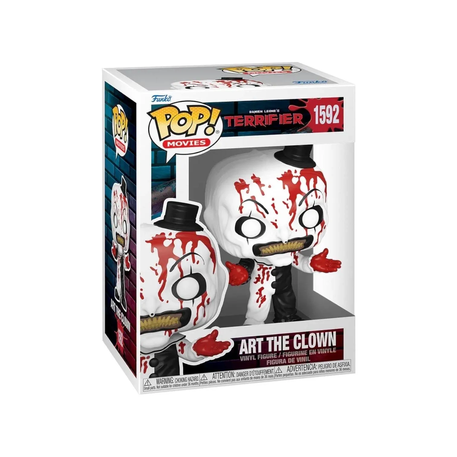 Terrifier - Art The Clown (Bloody) Funko Pop!