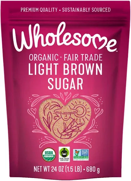 Wholesome Sweeteners Organic Light Brown Sugar