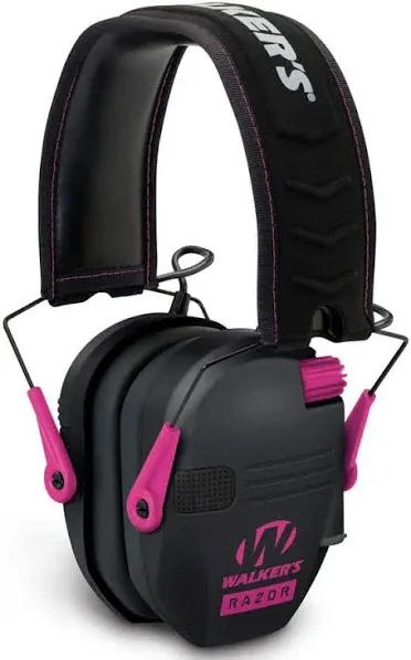 Razor Slim Electronic Ear Muff Pink