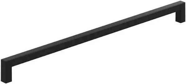 Miseno MCPPZ1263FB Studio 12-5/8&#034; Center-Center Handle Cabinet Pull, Matte Black