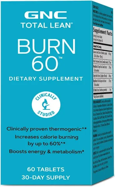 GNC Total Lean Burn 60