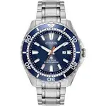 Citizen Men's Eco-Drive ProMaster Diver Stainless Steel Watch BN0191-55L