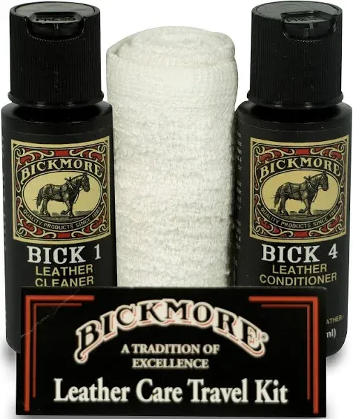 Bickmore Leather Shoe &amp; Boot Travel Care Kit- Repairs, Polishes and Shines