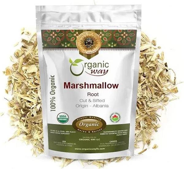 Organic Way Marshmallow Root Herbal Tea