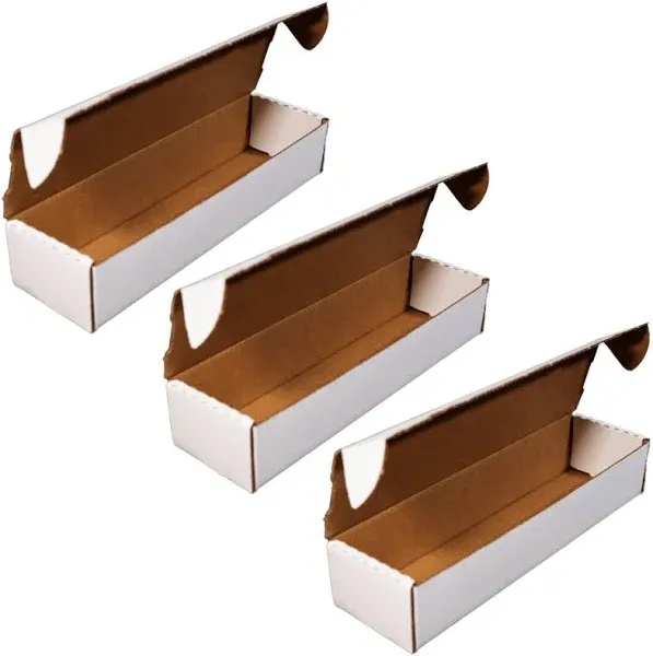 Woodhaven Trading Firm 800 Count Card Storage Box 3 Pack