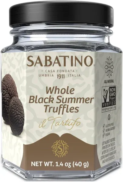 Sabatino Tartufi Whole Black Summer Truffle, 1.4 Ounce