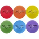 Rhino Skin Basic Dodgeball Set With Mesh Storage Bag 6&#034; Set of 6 NEW