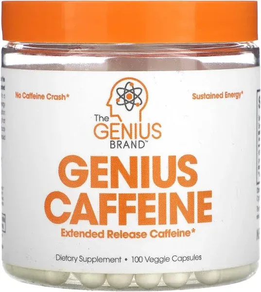 Caffeine Pills 100mg,Extended<wbr/>Release Microencapsula<wbr/>ted Caffeine Pills-AllNatur<wbr/>al