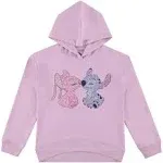 Disney Disney's Lilo & Stitch Girls Pullover Hoodie - Little and Big Girls Sizes 4-16