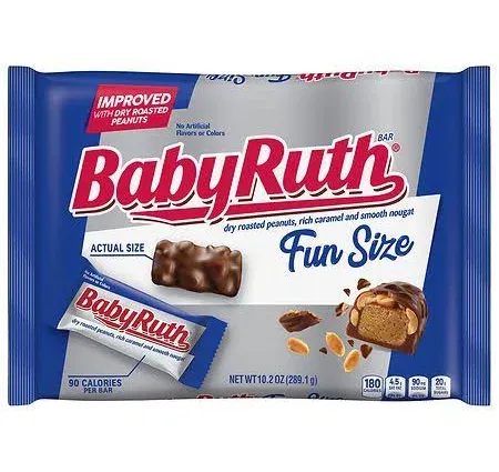 Baby Ruth Fun Size Candy Bars