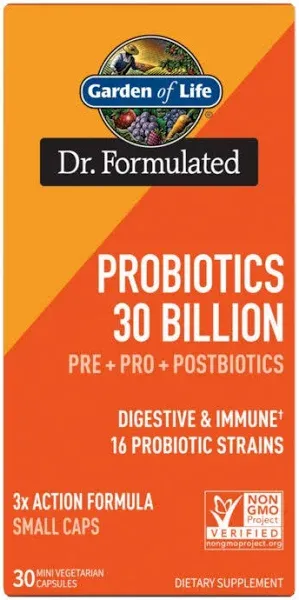 Garden of Life Dr. Formulated 30 Billion Probiotics