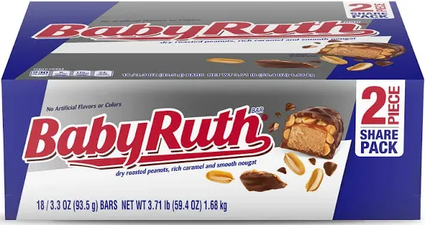 Baby Ruth Size Candy Bars