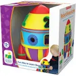 The Learning Journey Early Learning - Rocket Shape Sorter - Toddler Toys & Gifts for Boys & Girls Ages 12 Months and Up - Award Winning Toy (204207)