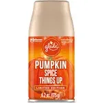 Glade Automatic Spray Refill and Holder Kit, Air Freshener for Home and Bathroom, Pumpkin Spice Things Up, 6.2 Oz