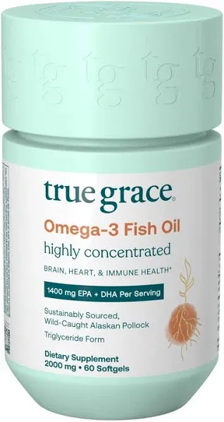 True Grace Omega-3 Fish Oil