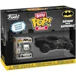 Bitty Pop Rides Batman With Batmobile