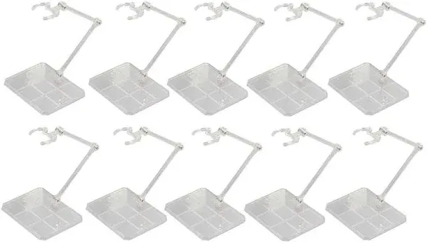 Action Figure Stand, 10pcs Assembly Action Figure Display Holder Base Doll Mo...