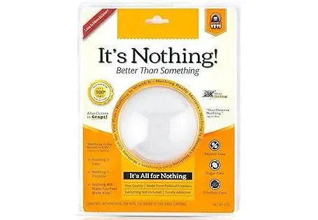 Witty Yeti Super Funny The Gift of Nothing Gag Gift