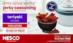 Nesco Teriyaki Flavor Jerky Seasoning 9 Pack