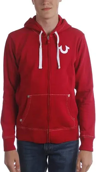 Men's True Religion Buddha Logo Zip Hoodie