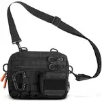 Small Tactical Messenger Bag For Men. Multiple Ways to Carry as Sling, Should...