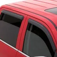 Auto Ventshade [AVS Outside Mount Ventvisor/Window Deflectors | Fits 2011-2021 Jeep Grand Cherokee (Excludes Grand Cherokee L), 4 pcs. | Smoke - 94252