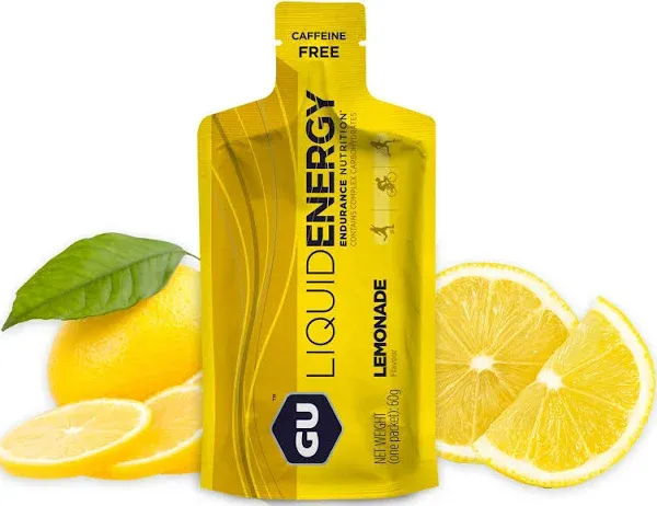 GU Liquid Energy Gel, Strawberry Banana - 12/Box