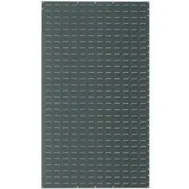 Global Industrial 239958 Louvered Wall Panel Without Bins 36x61 Gray