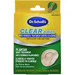 Dr. Scholl&#039;s Clear Away Wart Remover Plantar Wart, 24 Medicated Treatments