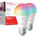 Sengled Smart Light Bulbs, Bluetooth Mesh Color Changing Light Bulb, Smart Bulbs