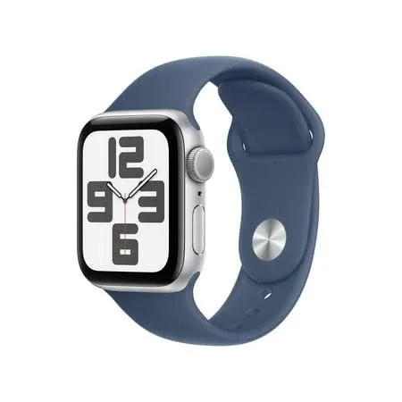 Apple Watch SE GPS 40mm Starlight Aluminum Case with Starlight Sport Band - M/L