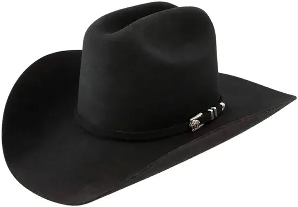 Stetson Apache 4X Buffalo Black Felt Hat