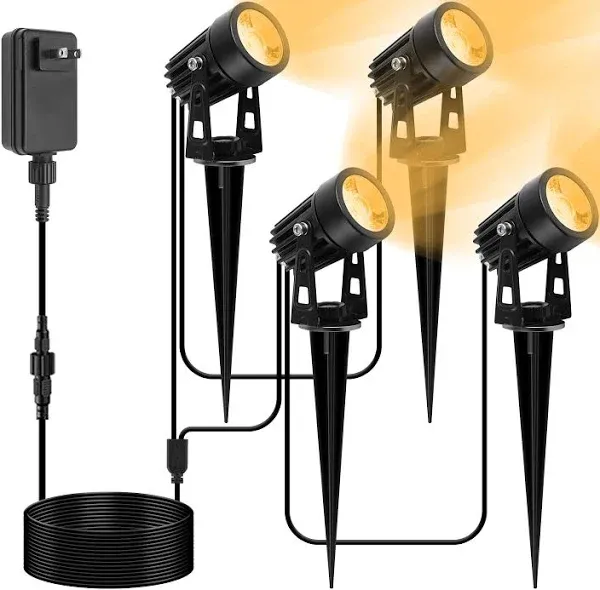 Outdoor Uplight Landscape Spotlight With Transformer Low Voltage Landscape Light