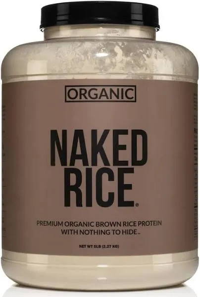 Naked Rice Organic Brown Rice Protein Powder