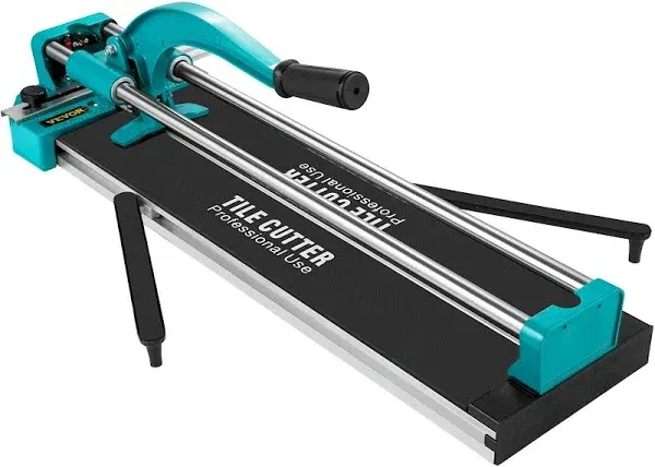 24 Inch Manual Tile Cutter with Laser Guide & Alloy Cutting Wheel