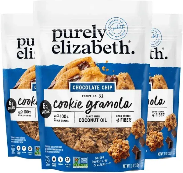 Purely Elizabeth Chocolate Chip Cookie Granola