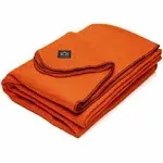 Arcturus Military Wool Blanket - Ember Orange | 4.5 lbs (64" x 88")