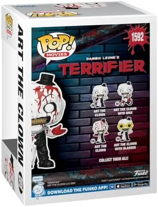 PREORDER 1592 Art the Clown Bloody Terrifier Horror Funko POP Genuine Brand New