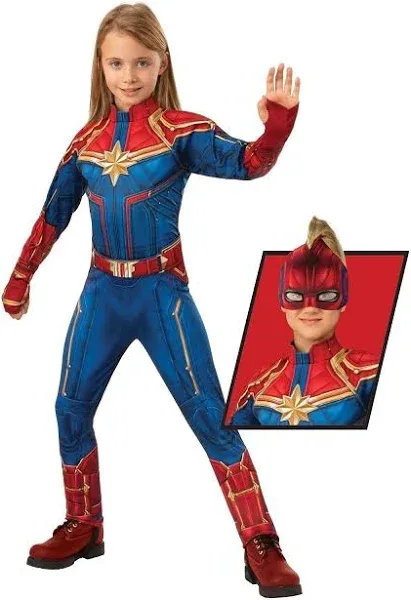 Captain Marvel Deluxe Child Costume