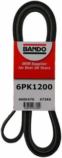 Accessory Drive Belt Bando 6PK1200