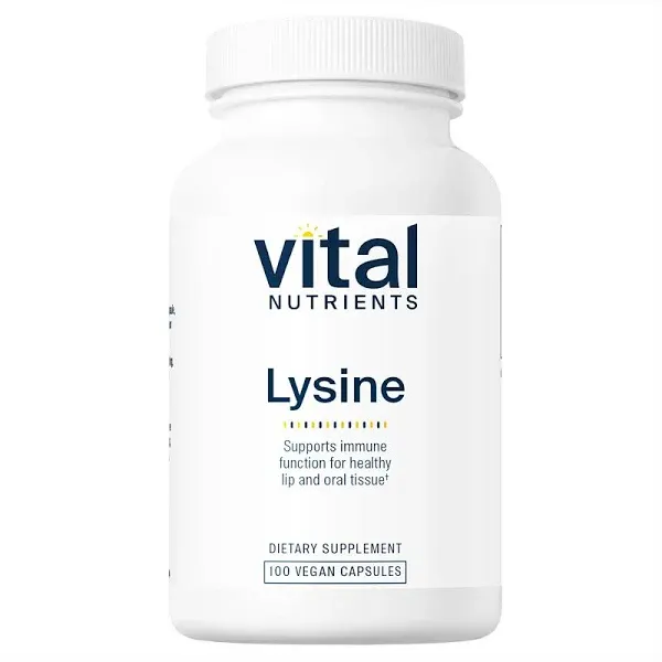 Vital Nutrients Lysine 500 mg