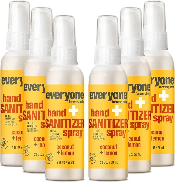 Everyone Hand Sanitizer Spray Coconut and Lemon 2