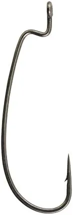 Berkley® Fusion19™ Hooks Offset Worm, Smoke Satin, 5/0